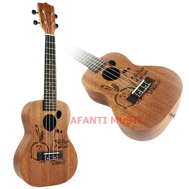 Afanti  Music Sapele / 21 inch Ukulele (DGA-217)