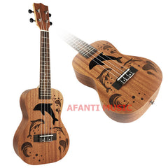 Afanti  Music Sapele / 21 inch Ukulele (DGA-217)