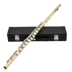 16 Holes Concert Flute Western C Key With E key Instrumentos