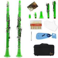 1 Set 17 Key Clarinet  bB Flat Soprano Binocular Clarinet