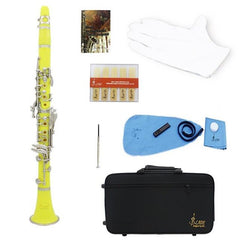 1 Set 17 Key Clarinet  bB Flat Soprano Binocular Clarinet