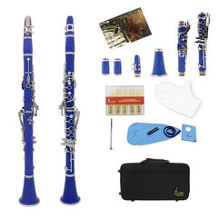 1 Set 17 Key Clarinet  bB Flat Soprano Binocular Clarinet