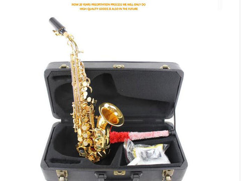 France L&K 802 B flat tenor sax wind instrument Children elbow bend treble saxophone