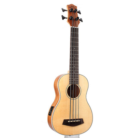 30 inch Wooden Electrica Bass Guitar 4 strings Ukulele