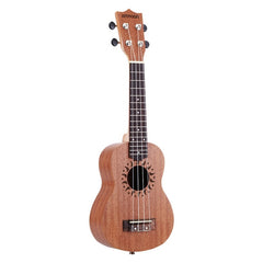 ammoon 21" Ukulele 15 Frets 4 Strings Acoustic Ukulele Stringed Musical Instrument