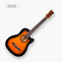High Quality Kapok Acoustic Guitar  ZS-1/S-1 38 Inch Basswood Horns Guitar