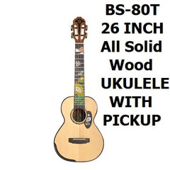 Picea Asperata All Solid Wood 26inch small Hawaiian guitar