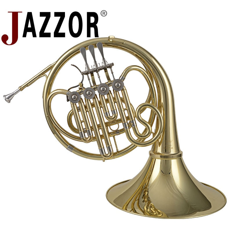 JAZZOR JYFH-E120G 4-key single French Horn Entry Model,