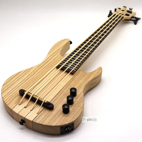 good quality all solid wood Electric Ukulele Bass