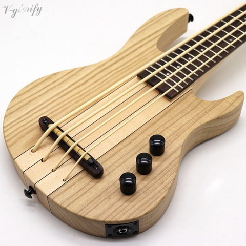 good quality all solid wood Electric Ukulele Bass